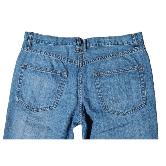 Ana Boyfriend Ankle Jeans Womens Size 8 Distressed Denim A New Approach - Picture 12 of 16